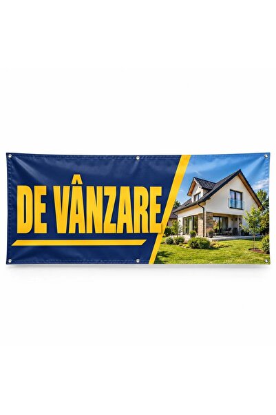 ShopPrint Banner de vânzare – model fotografic, 250x100 cm, frontlit cu tiv ș...