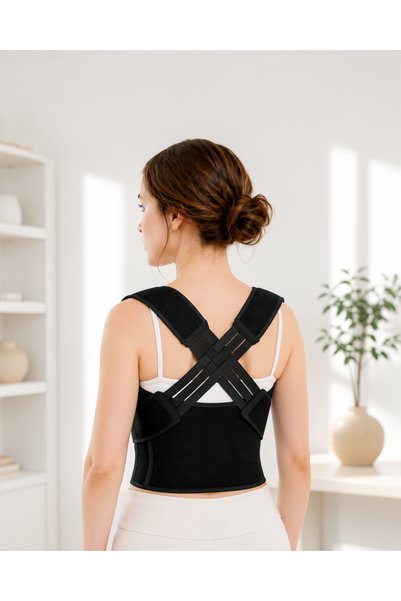 helinaria Posture Correction Belt with Adjustable Elastic Back and Waist Support Prtlsdikdurus-1
