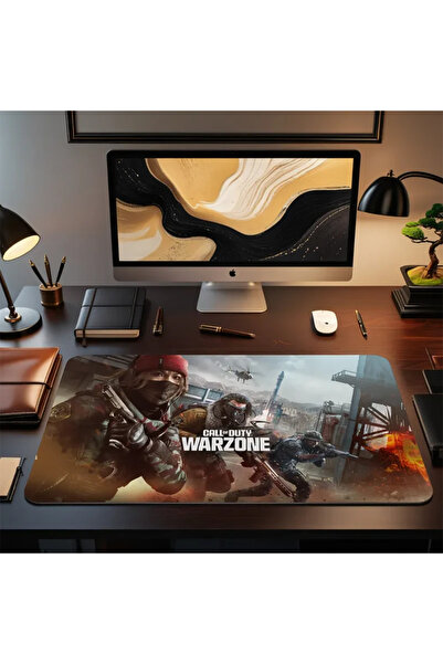 OKTANE Mousepad Deskmat Gaming Call of Duty 800x400x4 mm rezistent la apa mar...