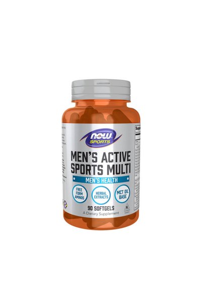 Now Mens Extreme Sports Multivitamin - Multivitamine, 90 capsule moi
