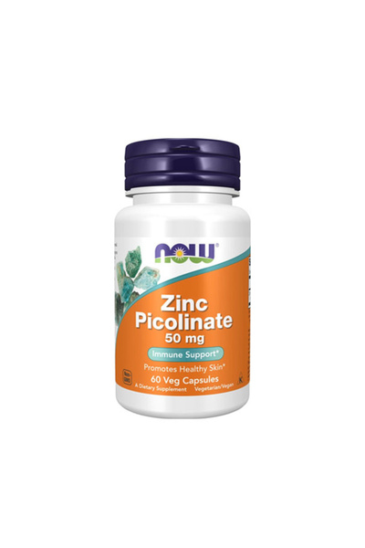 Now Picolinat de zinc 50 mg - Zinc, 60 capsule