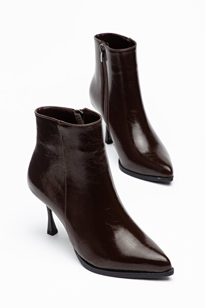 HCO SHOES Cizme cu toc subțire, vârf ascuțit, talpă anti-alunecare de 9 cm