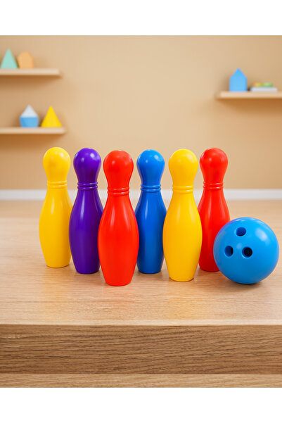 helinaria Colorful Bowling Toy Set for Kids
