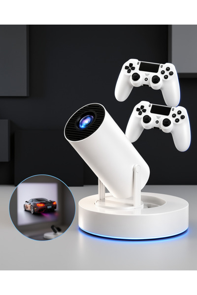 ASTRALTECH Çift Kollu Taşınabilir Oyun Projeksiyonu 4K