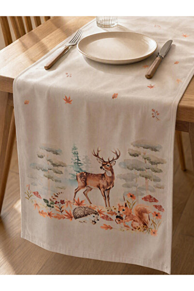 LC Waikiki Quality Parts from Çelebi Store Deer Printed Runner 45X150 cm