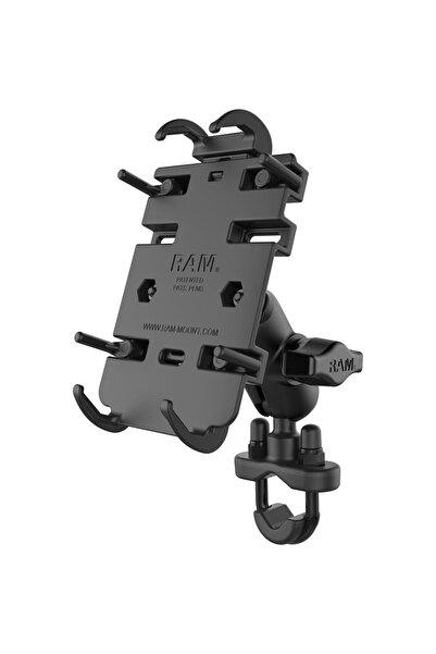 ram mounts Suport de telefon RAM® Quick-Grip™ cu bază U-Bolt pentru ghidon - ...