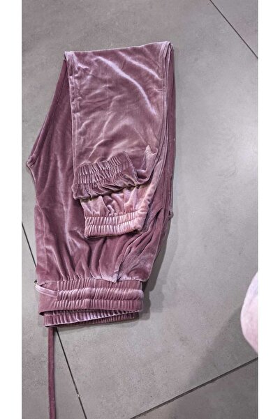 Velvet French Velvet Winter Women's Sweatpants with Pockets
