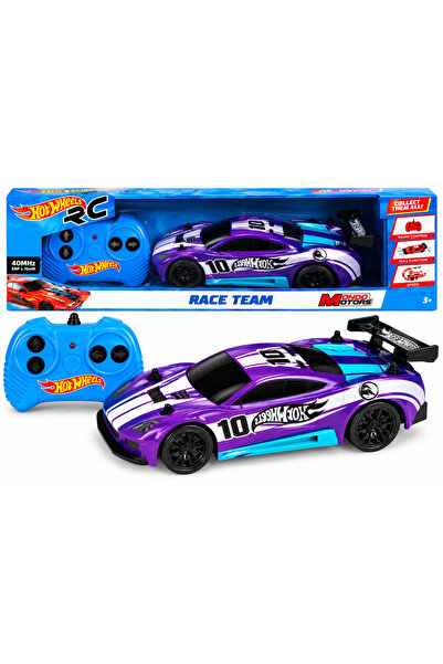 Mondo MASINUTA CU TELECOAMNDA HOTWHEELS,1:28,RACE TEAM, MOV