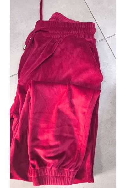 Velvet بيجامة سفلية واحدة بجيب مخملي ناعم