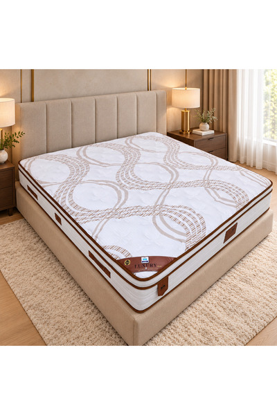 Diamond House مرتبة لوكسري بلس Luxury Plus بوكت أمريكي 200×200 سم – ارتفاع 30...