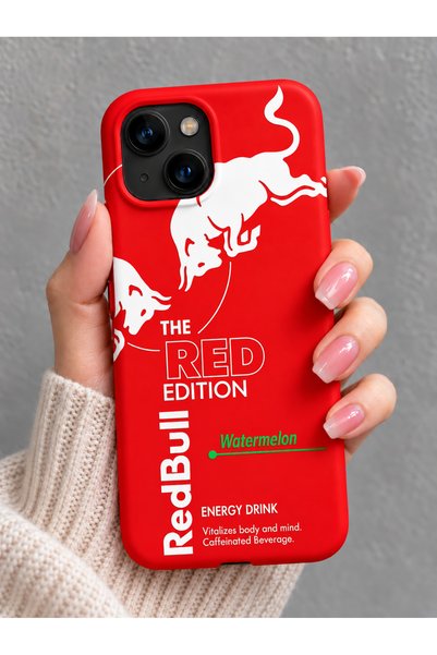 Molly غطاء حماية من السيليكون المخملي باللون الأحمر مع نمط The Red Edition له...