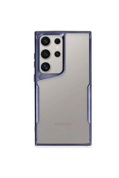 ArkhenX Samsung Galaxy S24 Ultra Case Boyi Silicone Cover - Navy Blue