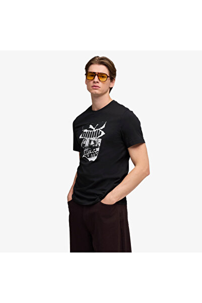Puma Graphic Men's Black T-Shirt