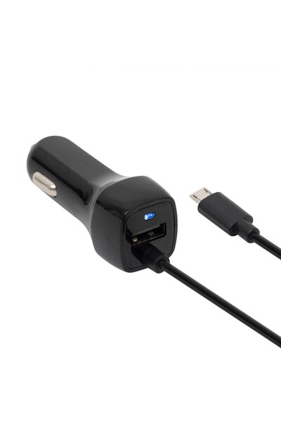 Somogyi Cablu USB la microUSB inclus USB-A 5V/2.4A 12W Negru