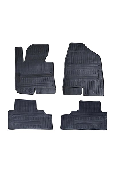 DELUXETUNING Covorase auto cauciuc compatibile cu Hyundai IX35 2009-2015