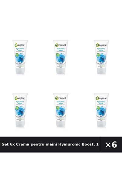 ELMIPLANT Set 6x Crema pentru maini Hyaluronic Boost, 100 ml,