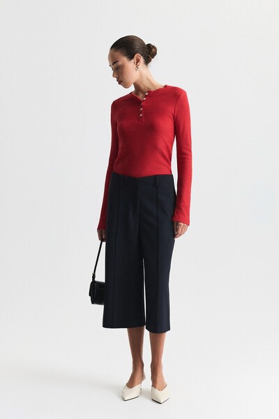 Antioch Henley Knitwear T-Shirt