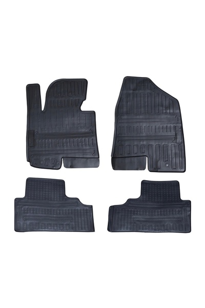 DELUXETUNING Covorase auto cauciuc compatibile cu Kia Sportage 2009-2015