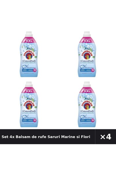 Chanteclair Set 4x Balsam de rufe Saruri Marine si Flori de Lotus Chanteclair...