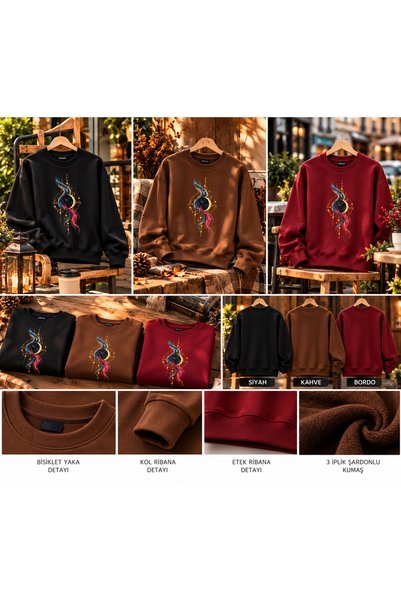 HUMAN LOVE Super 3-Pack Unique Design Sweatshirt