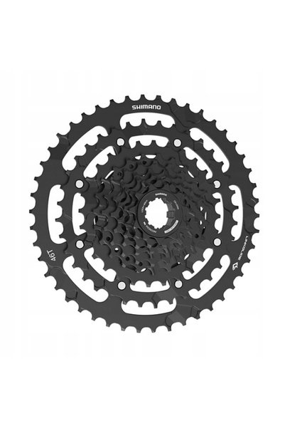 Shimano Casetă cu 9 rânduri 11-46 CS-LG300-9 9 rânduri E-Bike