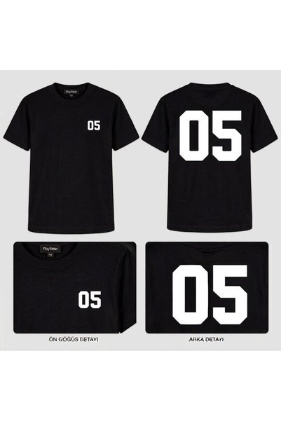 playwear Amasya 05 Printed 100% Cotton Crew Neck T-Shirt