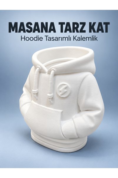 Genel Markalar Hoodie Tasarımlı Masaüstü Kalemlik Ve Organizer