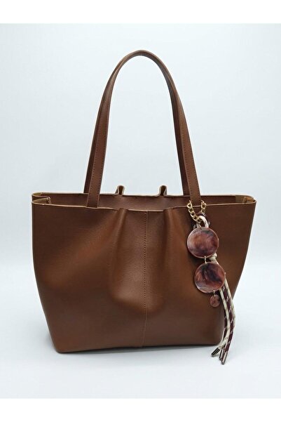 SHIKIRTI BAG STORE Large Size Women's Shoulder Bag with Charm Detail and Zipp...