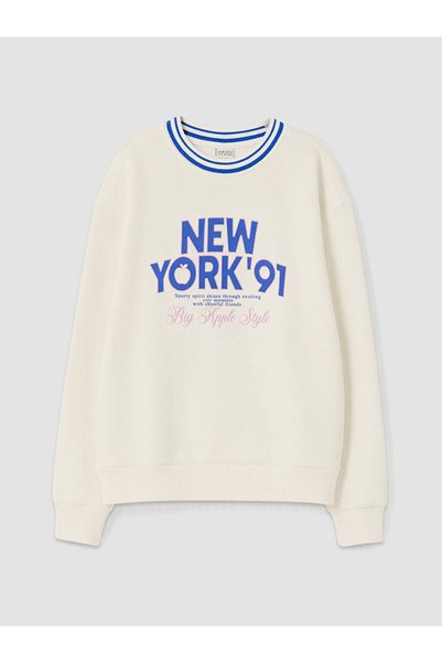 LC Waikiki Блестящи селекции от Shining Store Дебела блуза с принт за момичет...