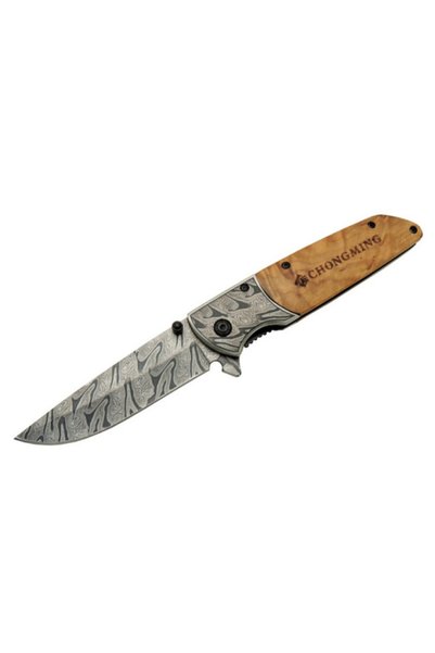 NOMOTHETIC Gravürlü Ahşap Saplı Outdoor Aksesuarı