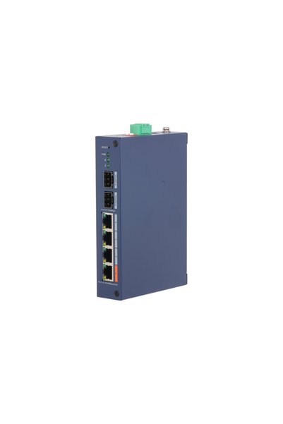 DAHUA CHS4206-4ET-60, 4 Port, Megabit, PoE 60W, 2 Port SFP, Cloud Yönetilebilir, Switch