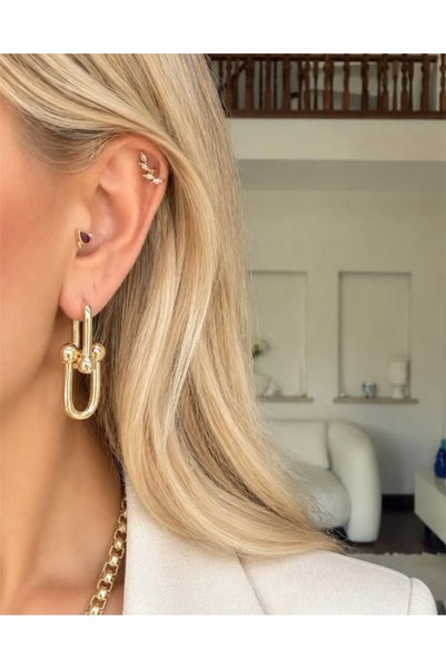 GOLDURA ATELIER Tina gold earrings