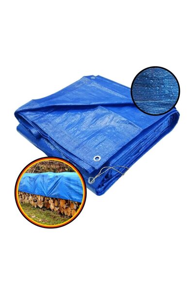 Impact Vision Prelată impermeabilă cu inele, protecție UV, 3x4 M, culoare alb...