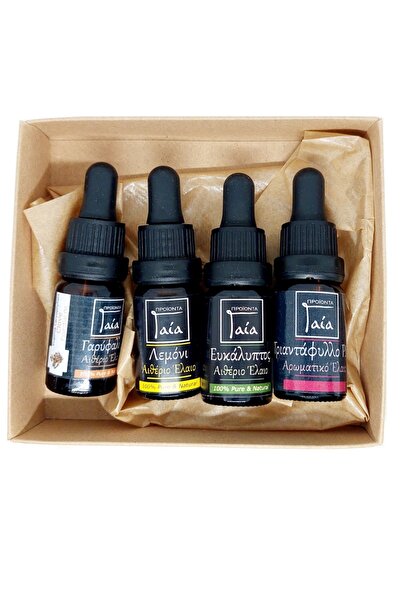 GAIAPRODUCTS Kit Σετ 4 Αιθέρια Έλαια Regain Smell Sense 5ml