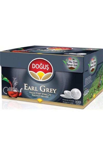 Generic Brand أكياس شاي إيرل جراي 100 قطعة