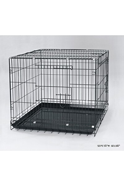 Dayang SPT-GLD Köpek Kafesi (235455) Siyah 93x56.5x63.5