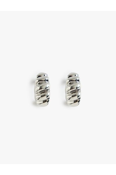 Koton Halka Croissant Earrings