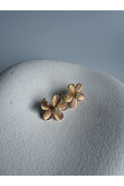 BHR AKSESUAR Colorful Tiny Daisy Earrings (1.8 cm)