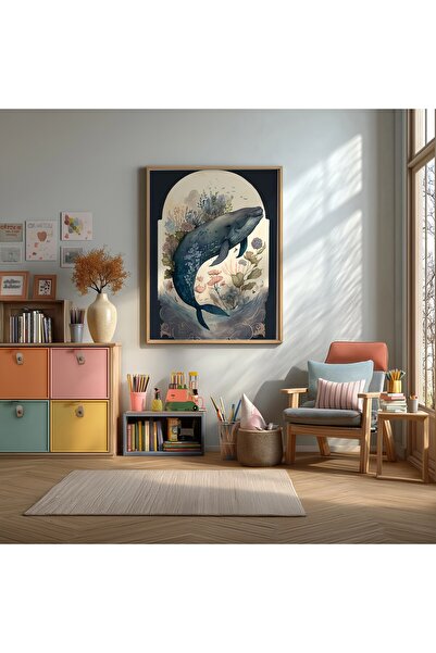 KEYFHOME Nevini kit uokviren MDF poster slika dekoracija zida za dečiju sobu ...