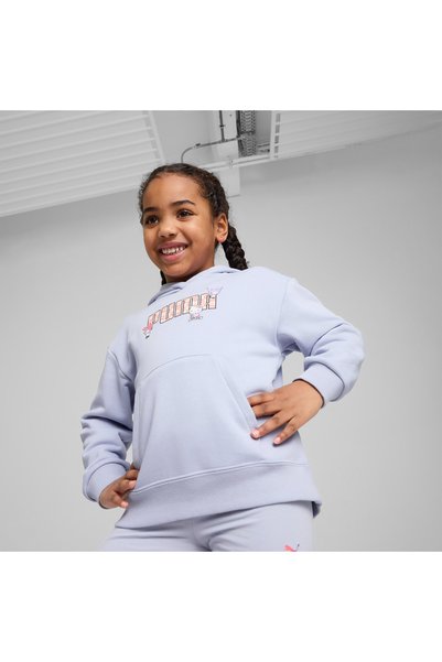 Puma Kız Çocuk Lila Sweatshırt 63006347-PUMA X HELLO KITTY & FRIEN