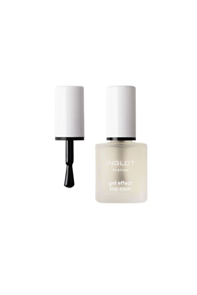 INGLOT Playinn Gel Effect Top Coat Incolor pentru unghii - 17 15ml