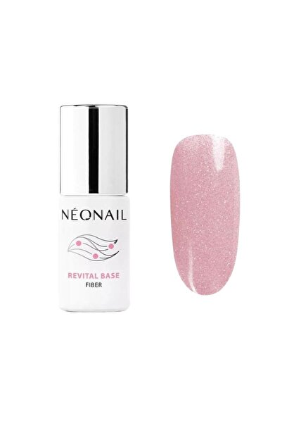 NeoNail Bază hibridă Revital Base Fiber - Acoperire mată roz 12313-7 7,2ml