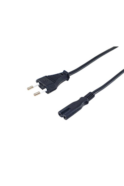 EQUIP 112160 Cablu de alimentare Negru 1,8m C7 Panou 2 pini