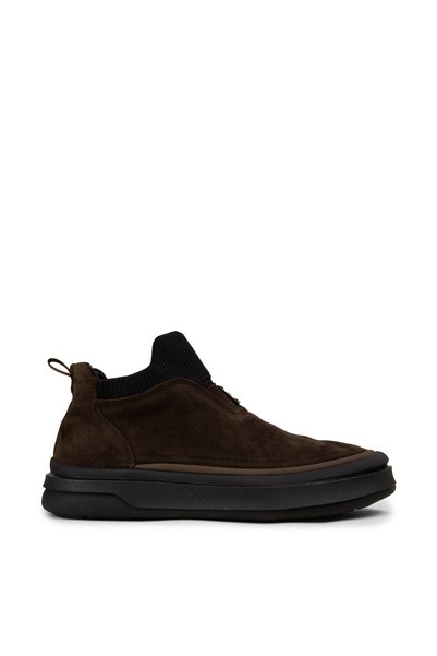 Deery Erkek Kahverengi Hakiki Süet Sneaker Bot