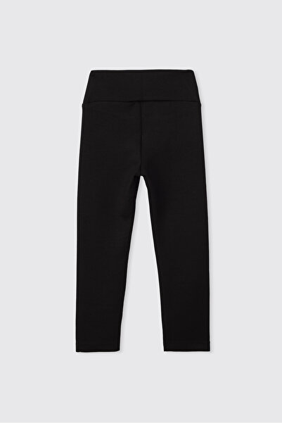 Panço Girl's Black Tights