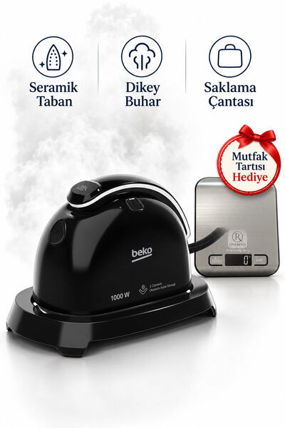 Beko Seramik Taban Buharlı Ütü STM2110 Mutfak Tartısı Hediye (Onerous)
