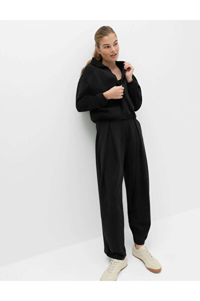Marks & Spencer Pileli Bilek Boy Barrel Pantolon