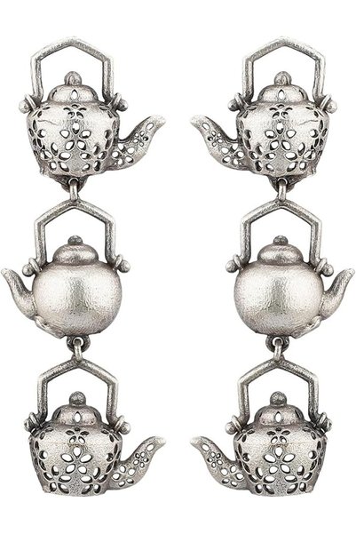 Efulgenz Oxidized Jewelry Boho Antique Oxidized Traditional Earrings for Wome...