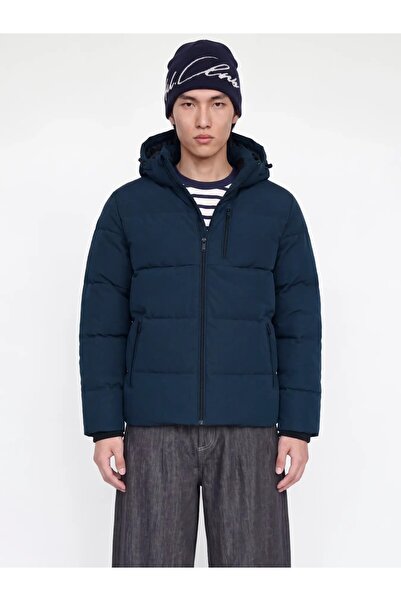 Jack & Jones معطف Jcobecks Puffer Sn باللون الأزرق الداكن للرجال