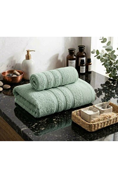 SHIPLA HOME Set prosoape Avellino 2 piese 70x140 Prosop de baie 50x85 Prosop ...
